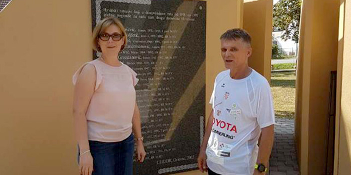 Ultramaratonac Branko Šubić posjetio Oriovac